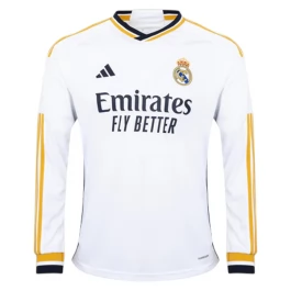 Günstige Fußballtrikots Real Madrid Heimtrikot 2023-2024 - L/S Günstige Fußballtrikots Real Madrid Heimtrikot 2023-2024 - L/S