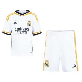 Günstige Fußballtrikots Real Madrid Heimtrikot Kinder 2023-2024