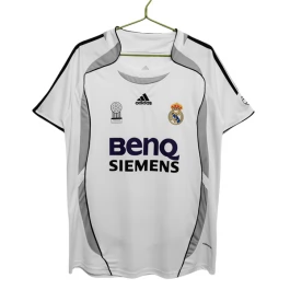 Günstige Fußballtrikots Real Madrid Heimtrikot Retro 2006-2007 Günstige Fußballtrikots Real Madrid Heimtrikot Retro 2006-2007