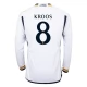 Günstige Fußballtrikots Real Madrid Kroos 8 Heimtrikot 2023-2024 - L/S Günstige Fußballtrikots Real Madrid Kroos 8 Heimtrikot 2023-2024 - L/S