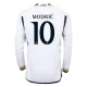 Günstige Fußballtrikots Real Madrid Modrić 10 Heimtrikot 2023-2024 - L/S