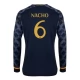 Günstige Fußballtrikots Real Madrid Nacho 6 Auswärtstrikot 2023-2024 - L/S Günstige Fußballtrikots Real Madrid Nacho 6 Auswärtstrikot 2023-2024 - L/S