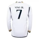 Günstige Fußballtrikots Real Madrid Vini Jr. 7 Heimtrikot 2023-2024 - L/S
