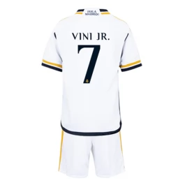 Günstige Fußballtrikots Real Madrid Vini Jr. 7 Heimtrikot Kinder 2023-2024 Günstige Fußballtrikots Real Madrid Vini Jr. 7 Heimtrikot Kinder 2023-2024