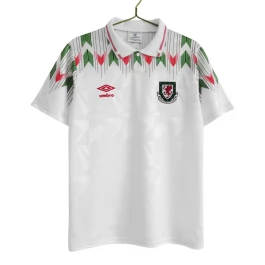 Günstige Fußballtrikots Wales Auswärtstrikot Retro 1990-1992