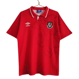 Günstige Fußballtrikots Wales Heimtrikot Retro 1992-1994