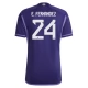 Günstige Fußballtrikots WM 2022 Argentinien E.Fernandez 24 Auswärtstrikot Günstige Fußballtrikots WM 2022 Argentinien E.Fernandez 24 Auswärtstrikot