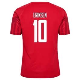Günstige Fußballtrikots WM 2022 Dänemark Eriksen 10 Heimtrikot