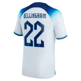 Günstige Fußballtrikots WM 2022 England Bellingham 22 Heimtrikot