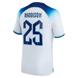 Günstige Fußballtrikots WM 2022 England Maddison 25 Heimtrikot