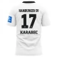 Hamburger SV Karabec 17 Heimtrikot 2024-2025 Günstige Fußballtrikots