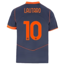 Inter Mailand Lautaro 10 Ausweichtrikot 2025-2026 Günstige Fußballtrikots