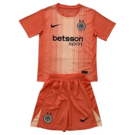 Inter Mailand Torwart Heimtrikot Kinder 2025-2026 Günstige Fußballtrikots