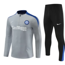 Inter Mailand Trainingsanzüge 2024-25 - 1-4 Zip Grau