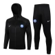 Inter Mailand Trainingsjackenanzüge 2024-25 - Hoodie Schwarz