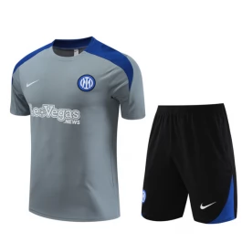 Inter Mailand Trainingsshirt Anzüge 2024-25 - Grau