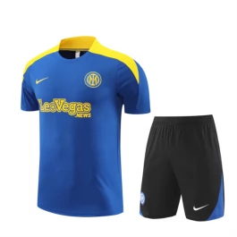 Inter Mailand Trainingsshirt Anzüge 2024-25 - Shorts Blau
