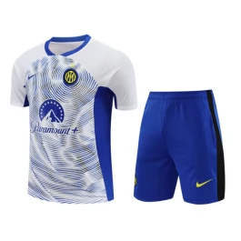 Inter Mailand Trainingsshirt Anzüge Kinder 2024-25 - Shorts Weiß