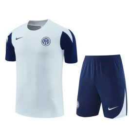 Inter Mailand Trainingsshirt Anzüge Kinder 2025-26 - Shorts Grau