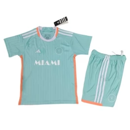 Inter Miami CF Ausweichtrikot Kinder 2024-2025 Günstige Fußballtrikots