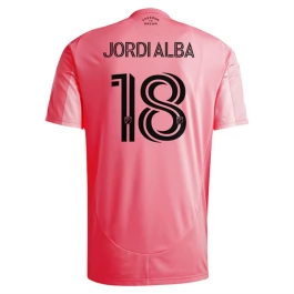 Inter Miami CF Jordi Alba 18 Heimtrikot 2025-2026 Günstige Fußballtrikots
