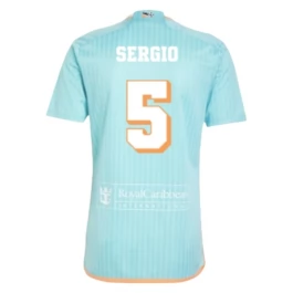 Inter Miami CF Sergio 5 Ausweichtrikot 2024-2025 Günstige Fußballtrikots