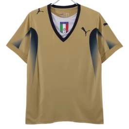 Italien Torwart Heimtrikot Retro 2006 Günstige Fußballtrikots