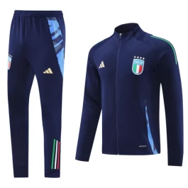 Italien Trainingsjackenanzüge 2024-25 - Marineblau