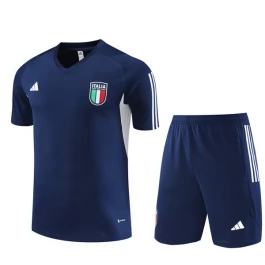Italien Trainingsshirt Anzüge 2023-24 - Blau