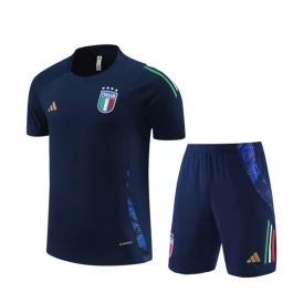 Italien Trainingsshirt Anzüge 2024-25 - Marineblau