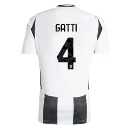 Juventus Gatti 4 Heimtrikot 2024-2025 Günstige Fußballtrikots
