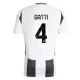 Juventus Gatti 4 Heimtrikot 2024-2025 Günstige Fußballtrikots
