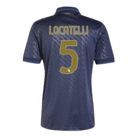 Juventus Locatelli 5 Ausweichtrikot 2024-2025 Günstige Fußballtrikots