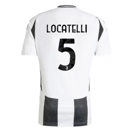 Juventus Locatelli 5 Heimtrikot 2024-2025 Günstige Fußballtrikots