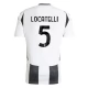 Juventus Locatelli 5 Heimtrikot 2024-2025 Günstige Fußballtrikots