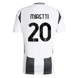 Juventus Miretti 20 Heimtrikot 2024-2025 Günstige Fußballtrikots