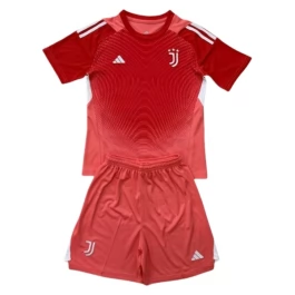 Juventus Torwart Ausweichtrikot Kinder 2025-2026 Günstige Fußballtrikots