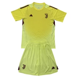 Juventus Torwart Heimtrikot Kinder 2025-2026 Günstige Fußballtrikots