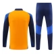 Juventus Trainingsanzüge 2024-25 - 1-4 Zip Blau Orange