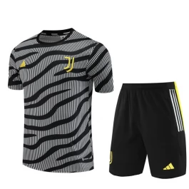 Juventus Trainingsshirt Anzüge 2023-24 - Schwarz Weiß