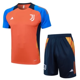 Juventus Trainingsshirt Anzüge 2024-25 - Shorts Orange Blau