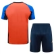 Juventus Trainingsshirt Anzüge 2024-25 - Shorts Orange Blau