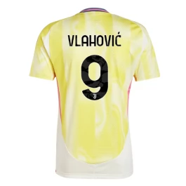 Juventus Vlahović 9 Auswärtstrikot 2024-2025 Günstige Fußballtrikots