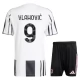Juventus Vlahović 9 Heimtrikot Kinder 2025-2026 Günstige Fußballtrikots