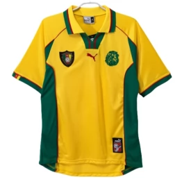 Kamerun Auswärtstrikot Retro 1998-1999 Günstige Fußballtrikots