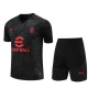 Kinder AC Milan Trainingsshirt Anzüge 2023-24 - Shorts Schwarz Kinder AC Milan Trainingsshirt Anzüge 2023-24 - Shorts Schwarz