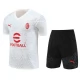 Kinder AC Milan Trainingsshirt Anzüge 2023-24 - Shorts Weiß