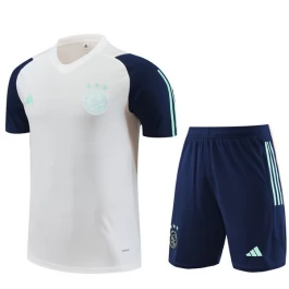Kinder AFC Ajax Trainingsshirt Anzüge 2023-24 - Shorts Weiß