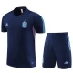 Kinder Argentinien Trainingsshirt Anzüge 2023-24 - Shorts Dark Blau