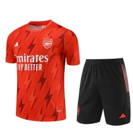 Kinder Arsenal Trainingsshirt Anzüge 2023-24 - Shorts Rot